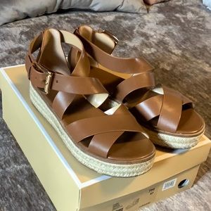 Michael Kors, leather sandal, 7M
